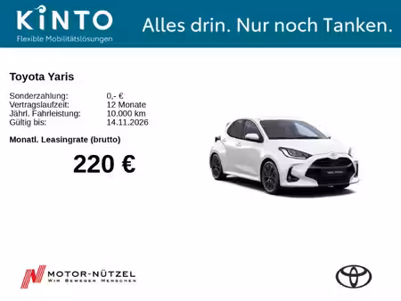 Toyota Yaris 1.5 116 In