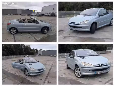 Peugeot 206 CC 1.6 110