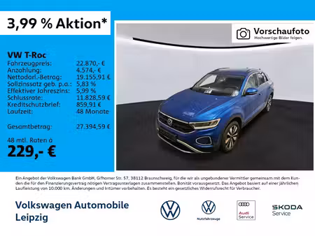 Volkswagen T-Roc 1.0 TSI 110