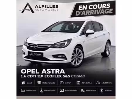 Opel Astra 1.6 CDTI 110 Cosmo